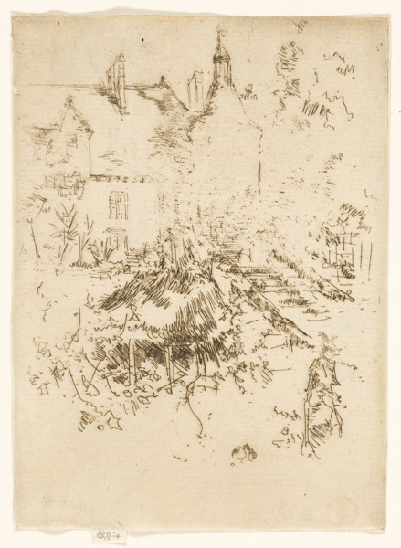 Château Touraine, 1888, James McNeill Whistler, American, 1834-1903, United States, Etching with