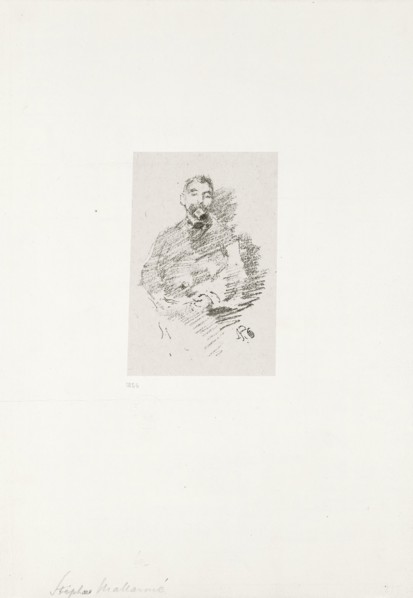 Stéphane Mallarmé, 1892, published 1893, James McNeill Whistler, American, 1834-1903, United