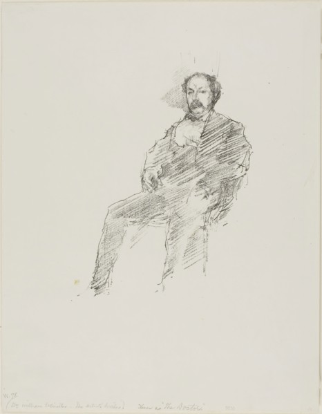 The Doctor, 1894, published 1896, James McNeill Whistler, American, 1834-1903, United States,