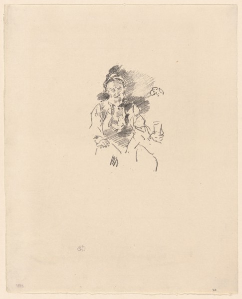 The Master Smith, 1895, James McNeill Whistler, American, 1834-1903, United States, Transfer