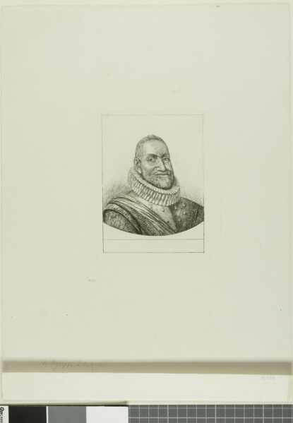 Portrait of Th. Agrippa d’Aubigné, 1861–62, Charles Meryon (French, 1821-1868), after Jules Hébert