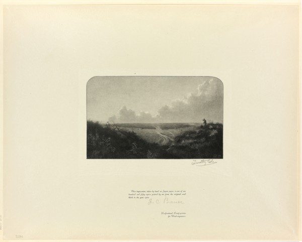 Mousehold Heath, from Old English Masters, 1899, printed 1902, Timothy Cole (American, born