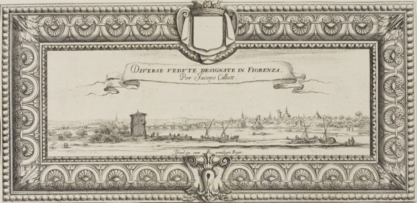 Frontispiece, from Various Scenes Designed in Florence, 1630, François Collignon (French, c.