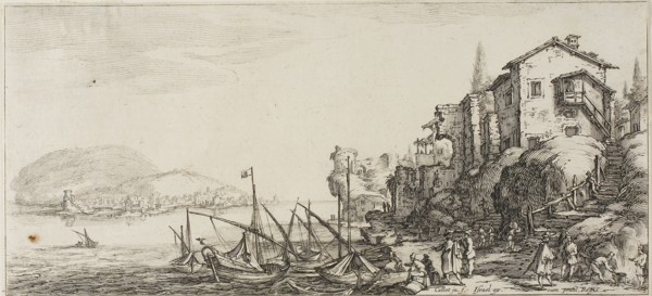 Returning from the Hunt, from Various Scenes Designed in Florence, 1618–20, Jacques Callot (French,