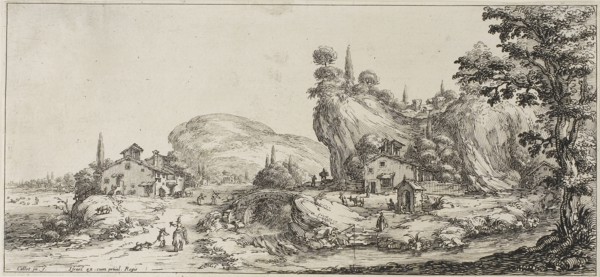 Loading Merchandise, from Various Scenes Designed in Florence, 1618–20, Jacques Callot, French,