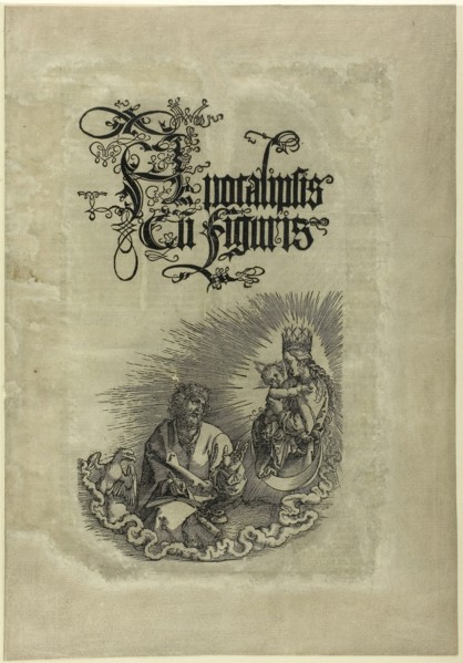 The Virgin Appearing to St. John, from The Apocalypse, c. 1511, Albrecht Dürer, German, 1471-1528,
