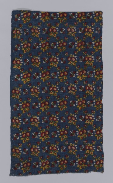 Fragment, 19th century, Russia, Linen, plain weave, painted, 79.4 x 44.9 cm (31 1/4 x 17 5/8 in.)