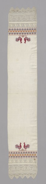 Towel, 19th century, Russia, linen, 247.4 x 43.2 cm (97 3/8 x 17 in.)