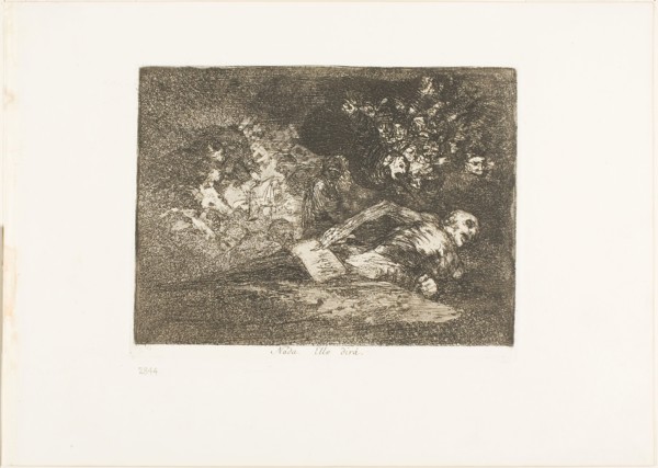 Nothing. The Event Will Tell, plate 69 from The Disasters of War, 1812/20, published 1863,