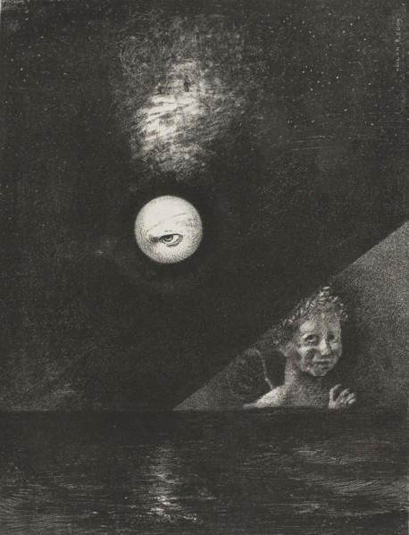On the Horizon the Angel of Certitude, and in the Somber Heaven a Questioning Eye, plate four from