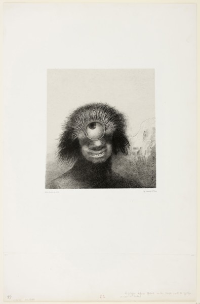 The Misshapen Polyp Floated on the Shores, a Sort of Smiling and Hideous Cyclops, plate 3 of 8 from