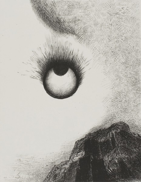 Everywhere eyeballs are aflame, plate 9 from The Temptation of Saint Anthony (1st series), 1888,