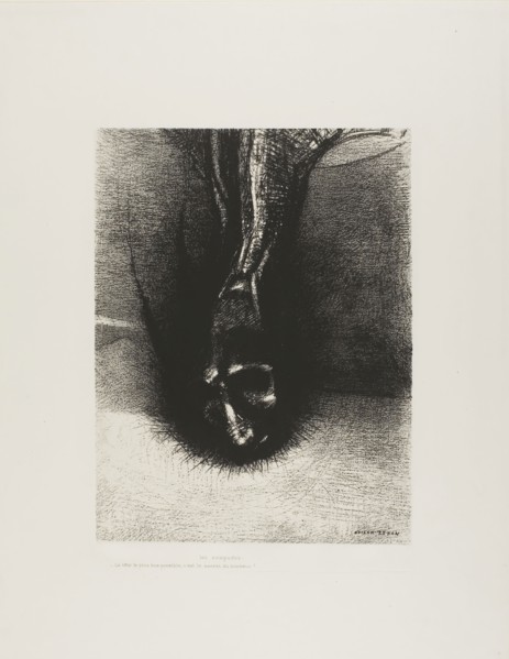 The Skiapods: The head as low as possible, that is the secret of happiness!, plate 6 of 6, 1889,
