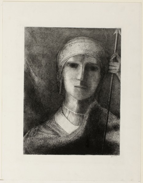 Parsifal, 1891, published 1892, Odilon Redon, French, 1840-1916, France, Transfer lithograph on