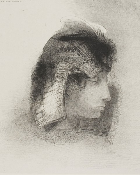 My Kisses Have the Taste of Fruit Which Would Melt in Your Heart!, plate 4 of 24, 1896, Odilon