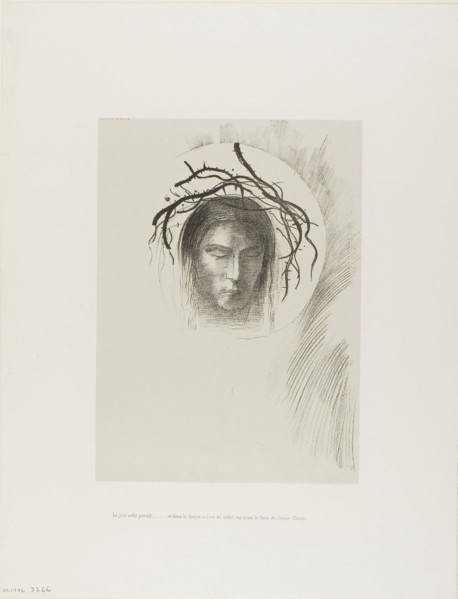 Day Appears at Last,…and in the Very Disk of the Sun Shines the Face of Jesus Christ, plate 24 of