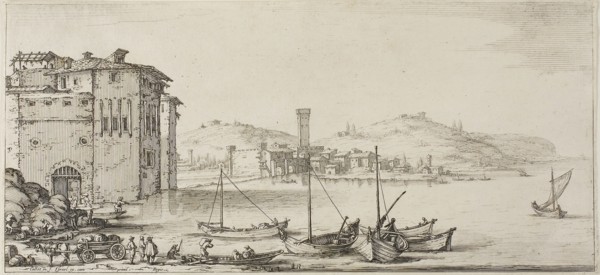 The Zany One or Scapin, from Three Italian Comedians, 1618–20, Jacques Callot, French, 1592-1635,