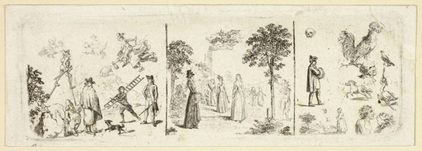 Various Sketches, 1800, Daniel Nikolaus Chodowiecki, German, 1726-1801, Germany, Etching on paper,