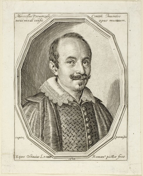 Marcellus Provenzalis, 1623, Ottavio Mario Leoni, Italian, 1578-1630, Italy, Engraving on ivory