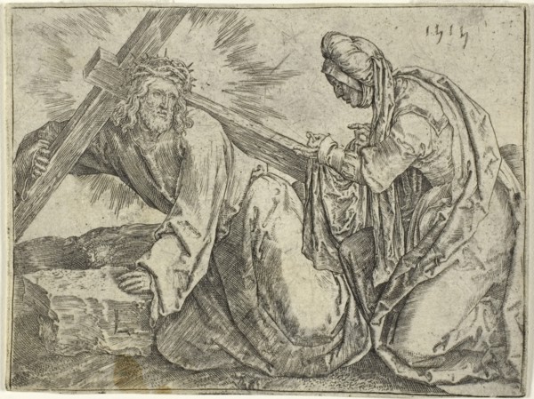 Christ Carrying the Cross, 1515, Lucas van Leyden, Netherlandish, c. 1494-1533, Netherlands,