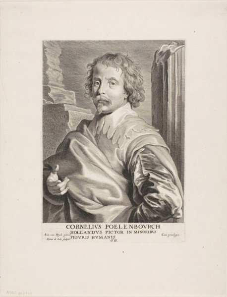 Cornelis van Poelenburch, 1630/45, Pieter de Jode II (Flemish, 1606–c. 1674), after Anthony van