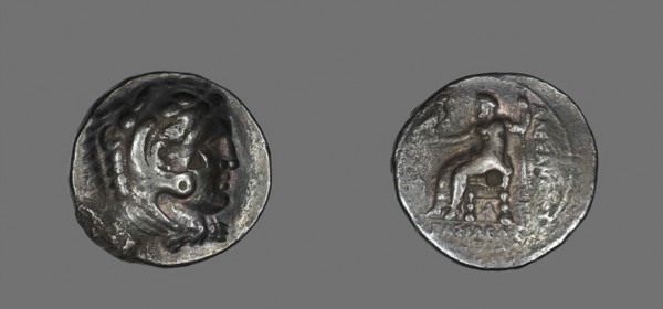 Tetradrachm (Coin) Portraying Alexander the Great, 356/323 BC, Roman or Greek, Roman Empire,
