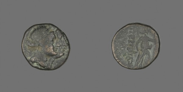 Coin Depicting the God Apollo and the Goddess Artemis, 2nd/1st century BC, Greek, Ancient Greece,