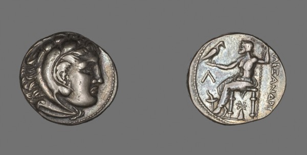 Tetradrachm (Coin) Portraying Alexander the Great, 336/323 BC, Greek, minted in Amphipolis, Roman