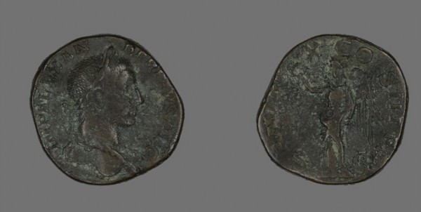 Sestertius (Coin) Portraying Emperor Severus Alexander, AD 231, Roman, minted in Rome, Roman