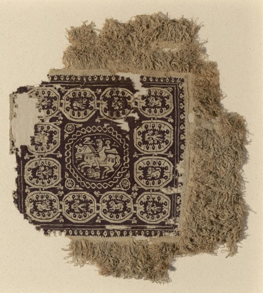 Fragment, Roman period (30 B.C.–641 A.D.), 4th/5th century, Egypt, Akhmin, Egypt, Linen and wool,