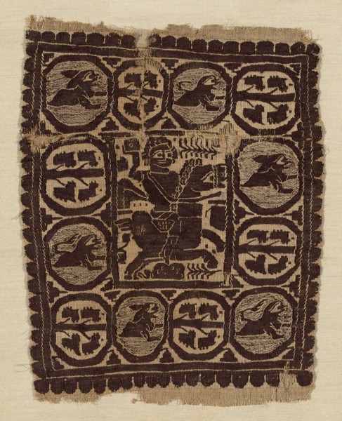 Fragment, Roman period (30 B.C.–641 A.D.), 4th/5th century, Coptic, Egypt, Egypt, Linen and wool,