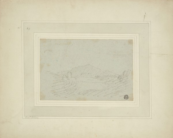 Ruins in a Mountainous Country, n.d., Attributed to Richard Wilson, English, 1714-1782, England,