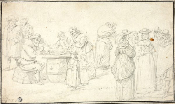 Study for Country Festival near Antwerp, c. 1646, David Teniers the Younger, Flemish, 1610-1690,