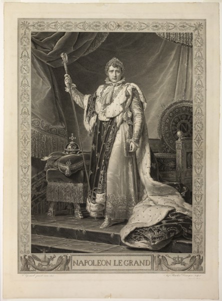 Napoleon the Great, 1808, Auguste Gaspard Louis Desnoyers (French, 1779-1857), after François