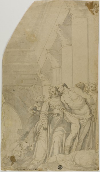 Christ Healing the Sick at the Pool of Bethesda, 17th century, After Paolo Caliari, called