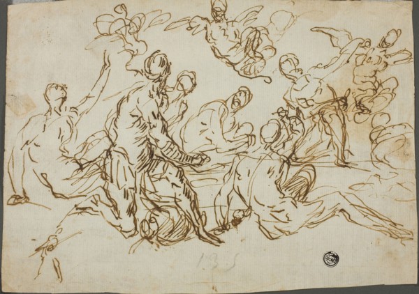 Harpies Attacking Aeneas and His Companions, n.d., Domenico Gargiulo, called Micco Spadaro,