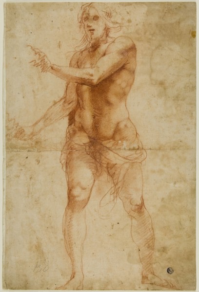 Saint John the Baptist (or Christ) Preaching, 1580/1600, Unknown Artist, talian, late 16th