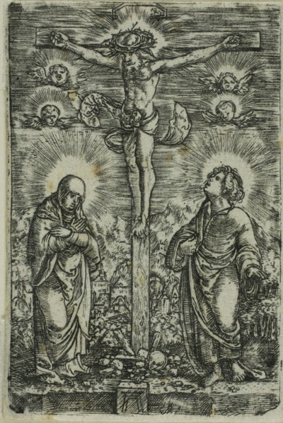 Christ on the Cross (The Small Crucifixion), 1500/38, Albrecht Altdorfer, German, c.1480-1538,