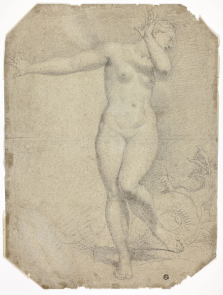 Andromeda and the Sea-Monster, n.d., circle of Charles Le Brun, French, 1619-1690, France,