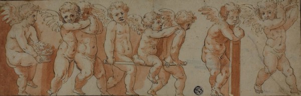 Frieze with Eight Putti, n.d., After Polidoro Caldara, called Polidoro da Caravaggio, Italian, c.