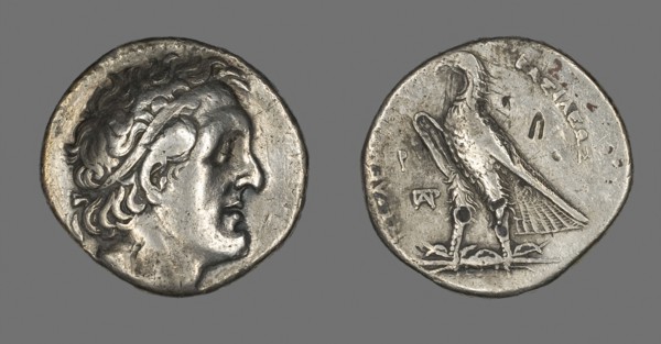 Tetradrachm (Coin) Portraying Ptolemy I Soter, 305/284 BC and later, Greco-Egyptian, Egypt, Silver,