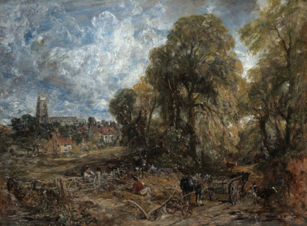 Stoke-by-Nayland, 1836, John Constable, English, 1776-1837, England, Oil on canvas, 126 × 169 cm