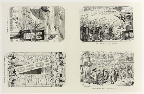 Show of Hands For a Liberal Candidate from George Cruikshank’s Steel Etchings to The Comic