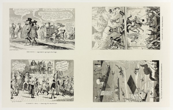 Dog Days, Legislation Going to the Dogs from George Cruikshank’s Steel Etchings to The Comic