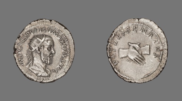 Antoninianus (Coin) Portraying Emperor Pupienus, AD 238 (April/June), issued by Balbinus and