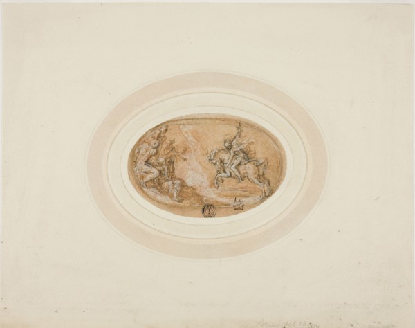 Marcus Curtius Leaping into the Abyss, 1555/63, Francesco de’Rossi, called Salviati, Italian,