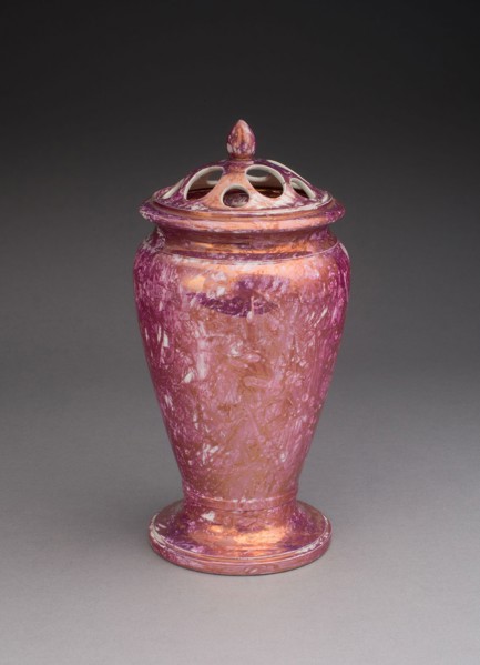 Potpourri Vase, 1810/20, Wedgwood Manufactory, England, founded 1759, Burslem, Lead-glazed