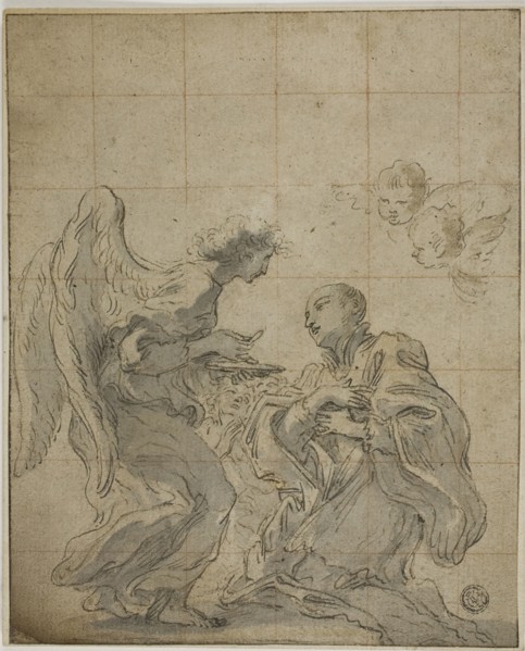 Communion of Saint Stanislaus Kostka, n.d., Circle of Gian Lorenzo Bernini (Italian, 1598-1680), or