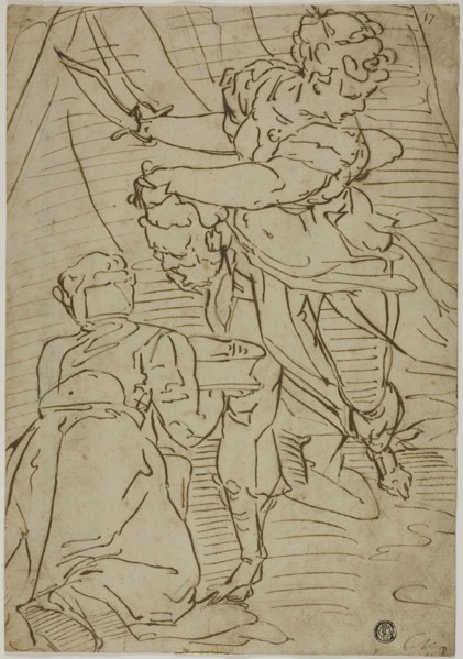 Judith with the Head of Holofernes, 1550/60, School of Luca Cambiaso, Italian, 1527-1585, Italy,