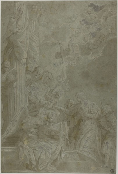 Mystic Marriage of Saint Catherine, late 17th century, Paolo Caliari, called Paolo Veronese,